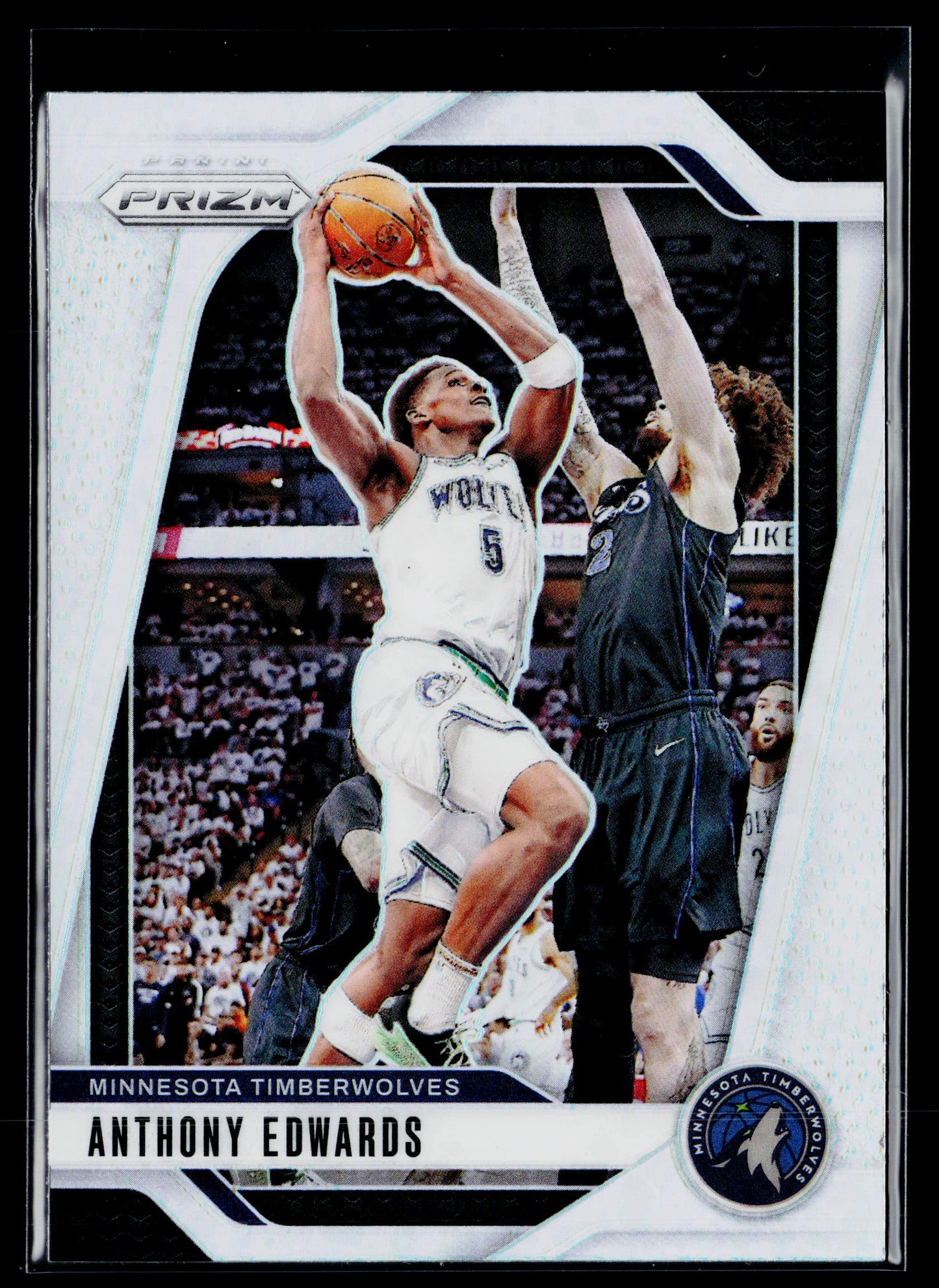 2024-25 Panini Prizm Anthony Edwards Prizms Silver #100
