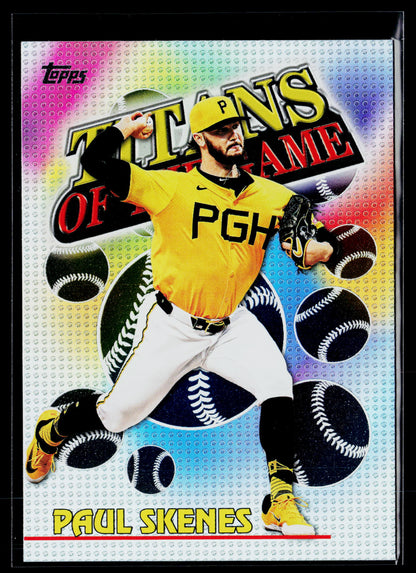 2026 Topps Paul Skenes Titans of the Game #TOG-14