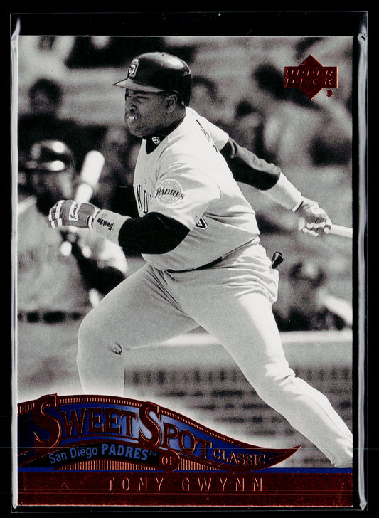 2005 Upper Deck Sweet Spot Classic Tony Gwynn #89