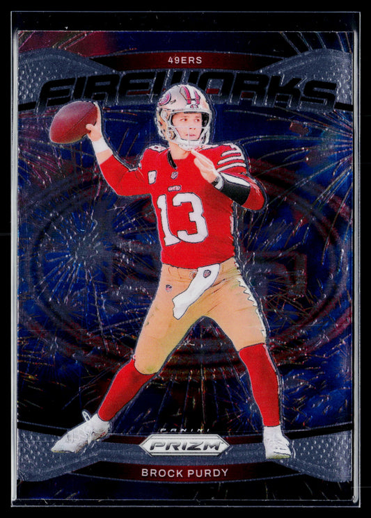 2024 Panini Prizm Brock Purdy Fireworks #2