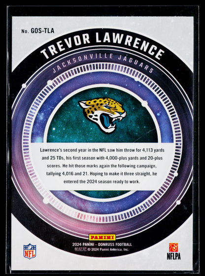 2024 Donruss Trevor Lawrence Galaxy of Stars #GOS-TLA