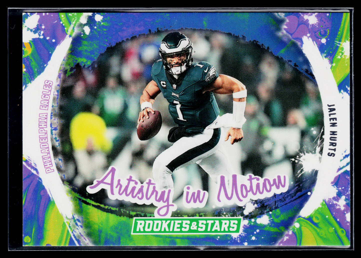 2024 Panini Rookies & Stars Jalen Hurts Artistry in Motion #AIM-JHS