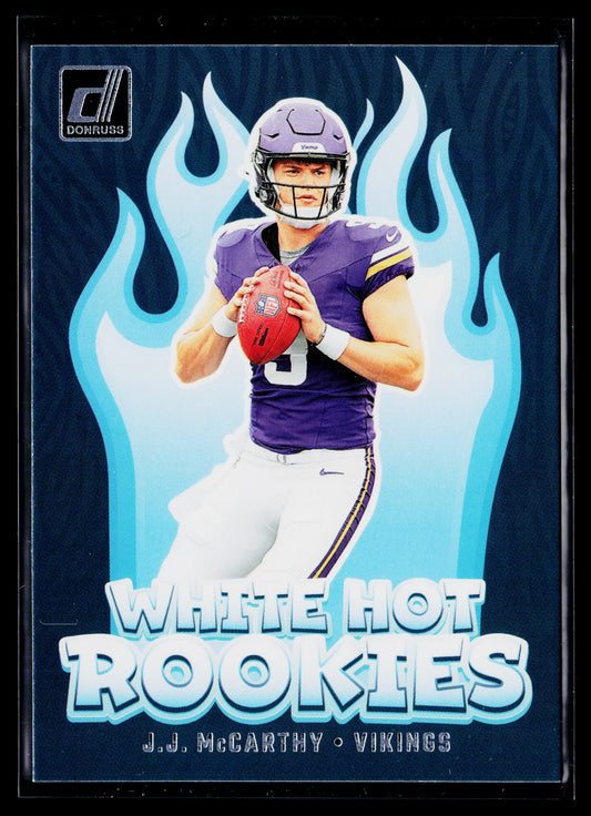 2024 Donruss J.J. McCarthy White Hot Rookies #WH1