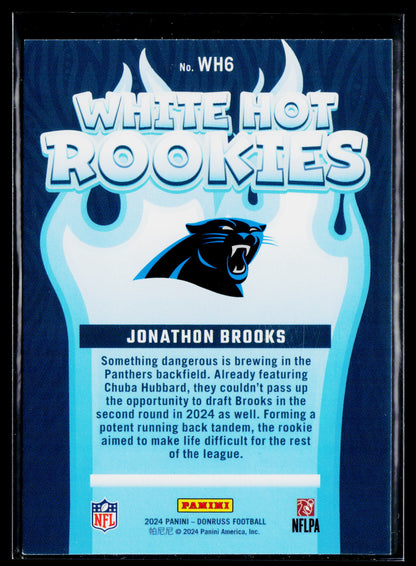 2024 Donruss Jonathon Brooks White Hot Rookies #WH6