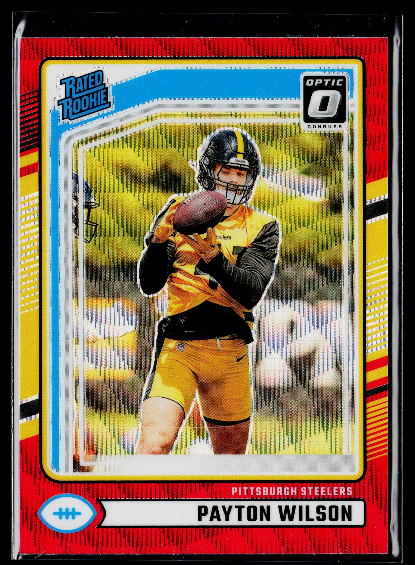 2024 Donruss Payton Wilson Rookie Optic Rated Rookies Preview Red Wave #342