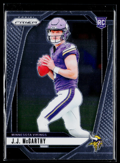 2024 Panini Prizm J.J. McCarthy Rookie #400