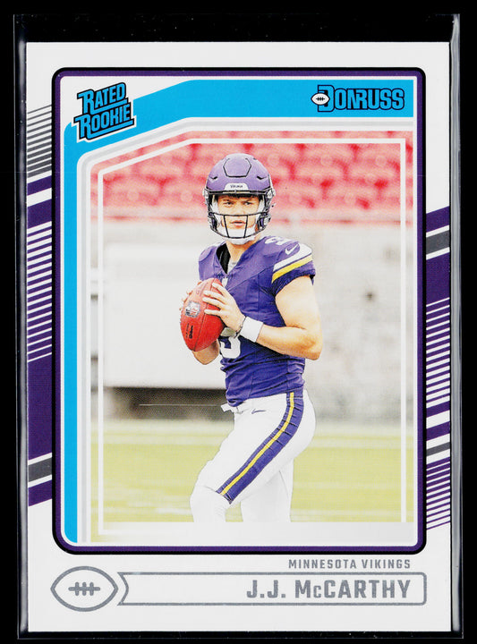 2024 Donruss J.J. McCarthy Rookie #303