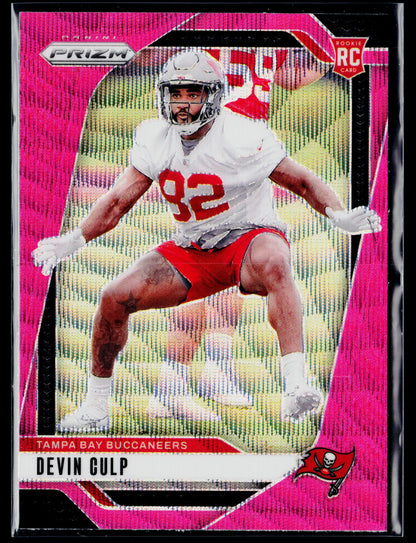2024 Panini Prizm Devin Culp Rookie Pink Wave #326