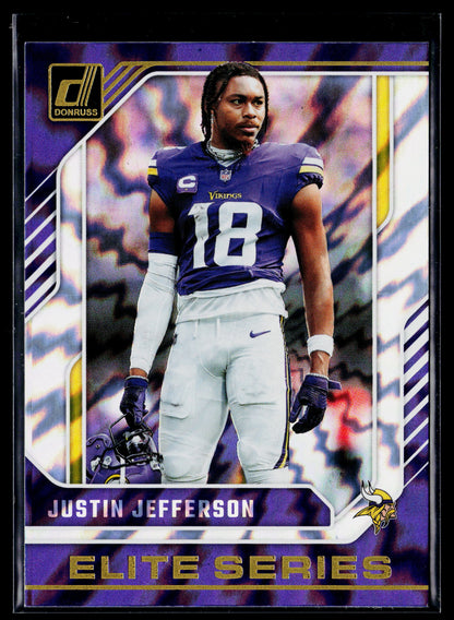 2024 Donruss Justin Jefferson Elite Series #30