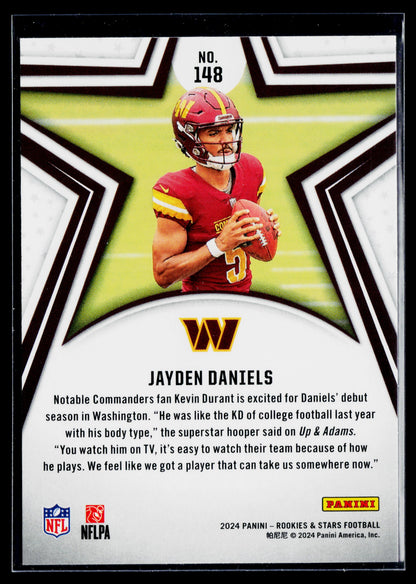 2024 Panini Rookies & Stars Jayden Daniels Rookie #148