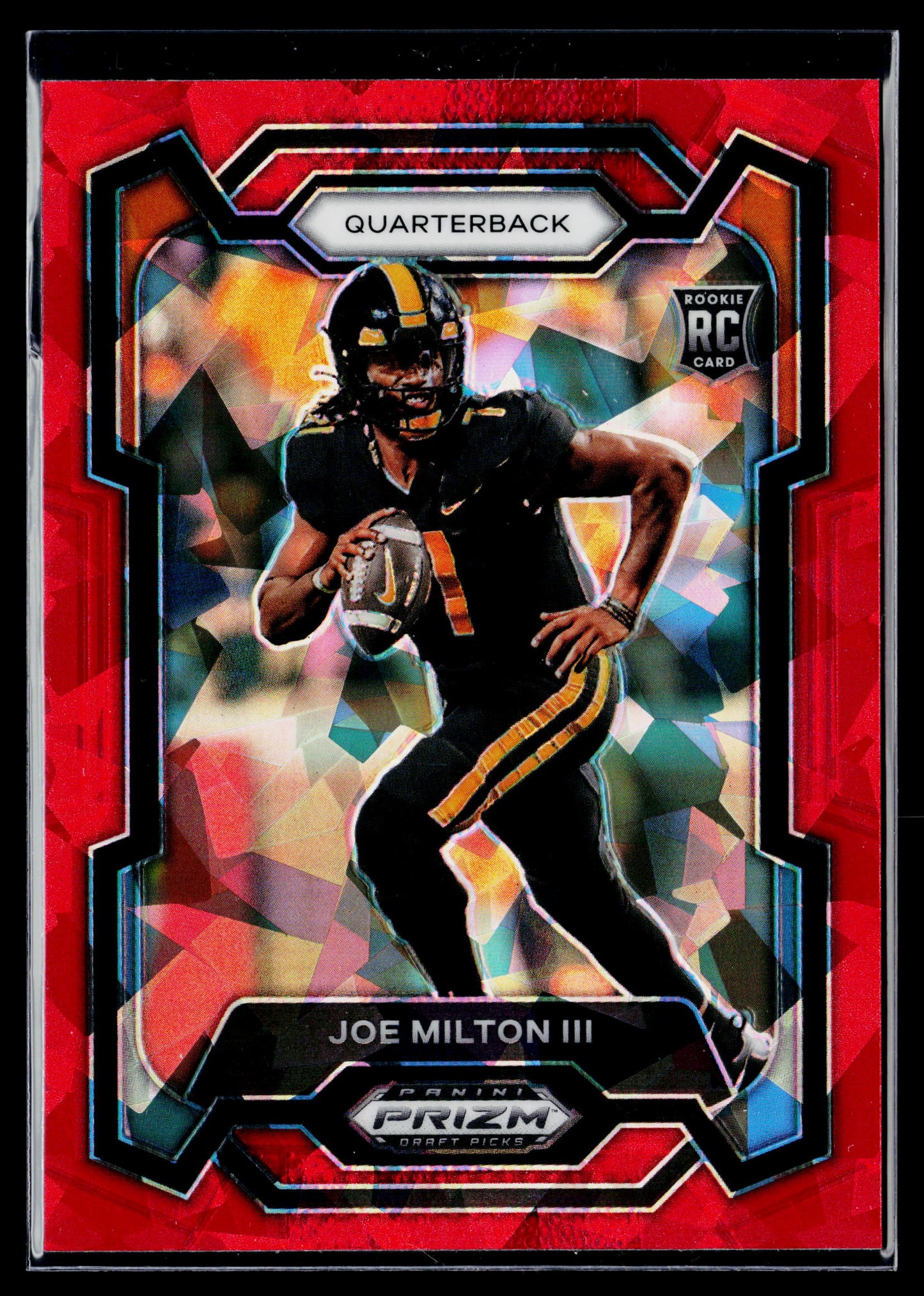 2024 Panini Prizm Draft Picks Joe Milton III Red Ice #157