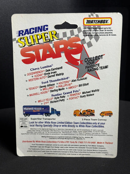 1992 Matchbox Racing Super Stars Ford Thunderbird Melling Performance