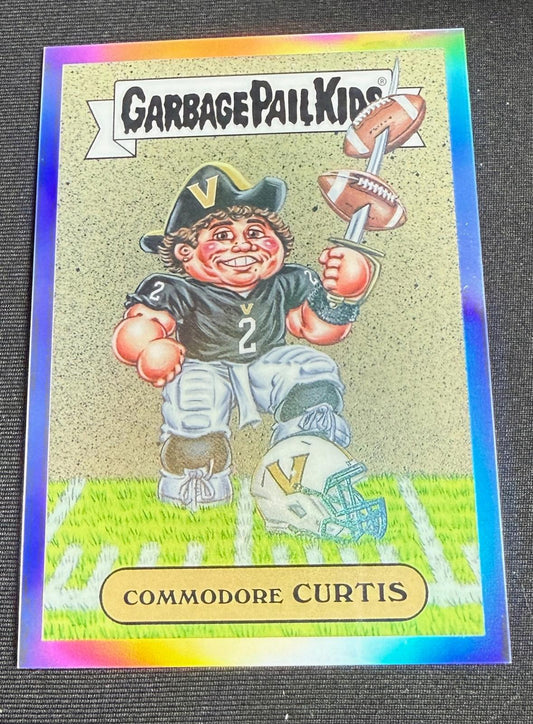 2026 Topps Bowman U Commodore Curtis Garbage Patch Kids Refractor SSP #NILG - JC