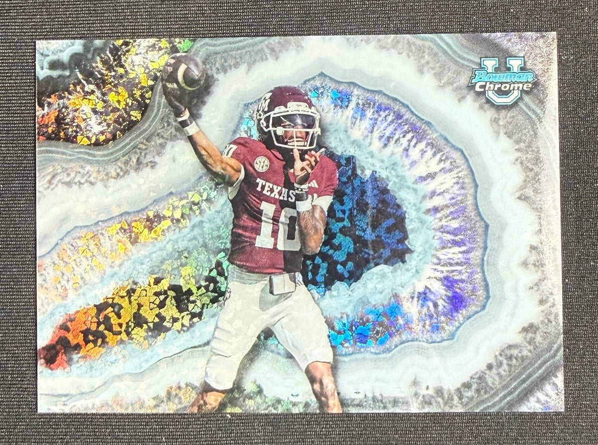2026 Bowman U Marcel Reed Crystallized Case Hit #C-25 Texas A&M Aggies