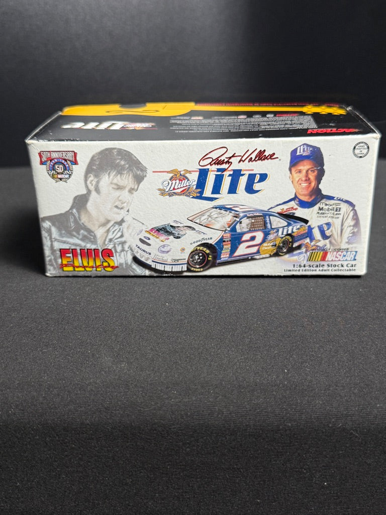 Action Rusty Wallace 1998 Ford Taurus #2 Miller Elvis Limited Edition Diecast
