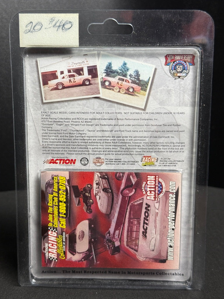 Action Dale Earnhardt # K-2 1/64 Diecast 1956 Ford Victoria  W645616019
