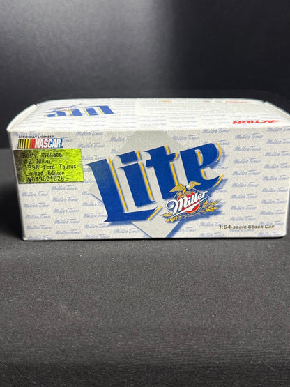 Action #2 Rusty Wallace Miller Lite 1998 Ford 1/64