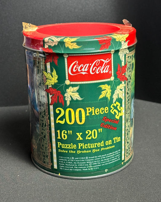 1998 International Coca Cola Jigsaw puzzle Sealed Special edition collectible