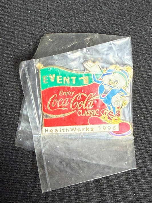 1996 Olympic Healthworks Event 1 Coca Cola Pin