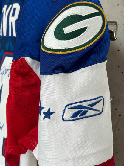 2008 Game Issued Brett Favre Autographed Blue Pro Bowl Signed Packers Jersey