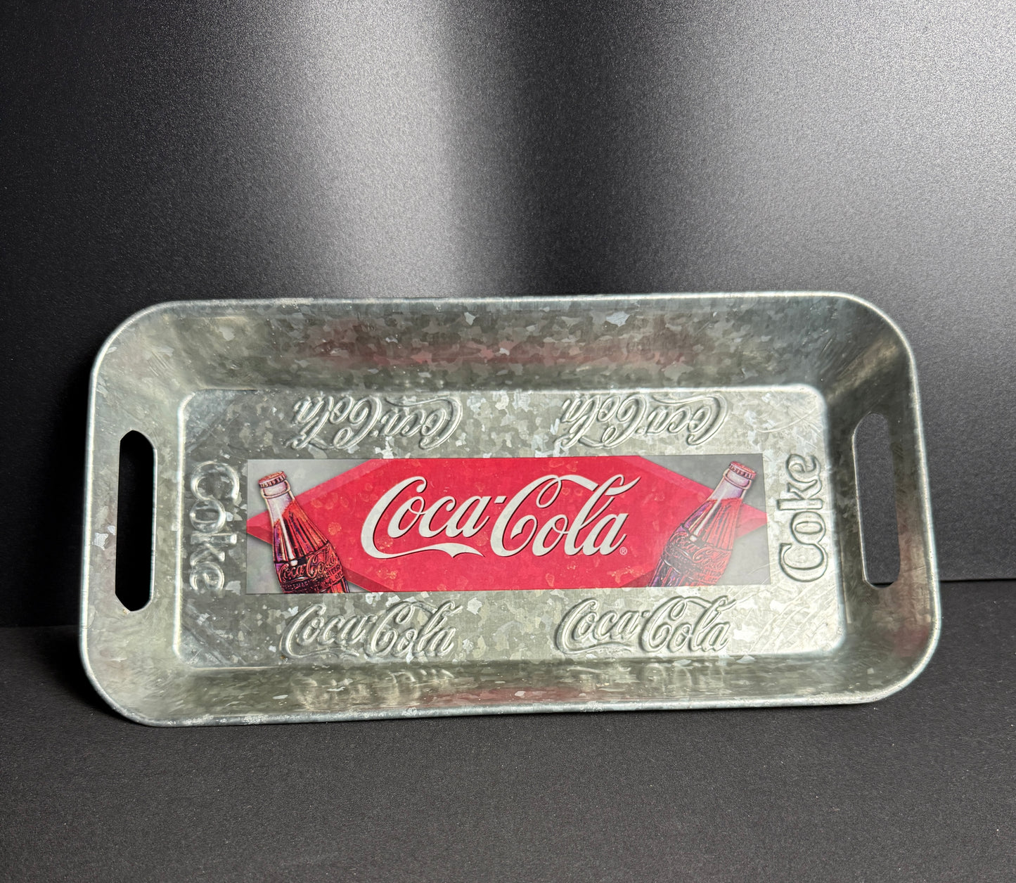 Coca-Cola Collectable Double Handle Tin Tray
