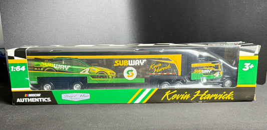 2022 1/64 #4 KEVIN HARVICK SUBWAY HAULER nascar Authentics