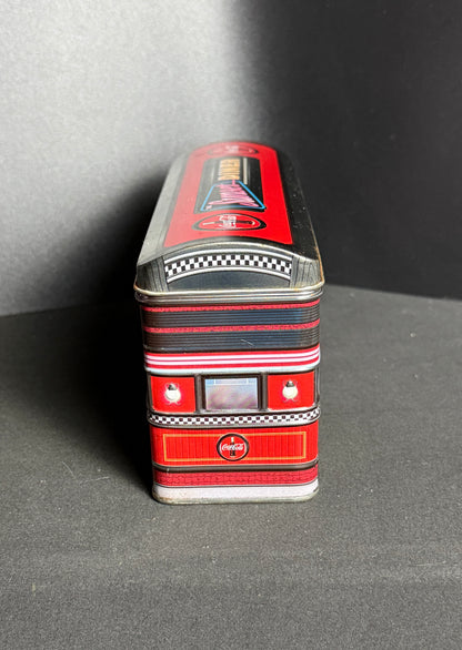 Vintage 2002 Coca Cola sunset diner tin