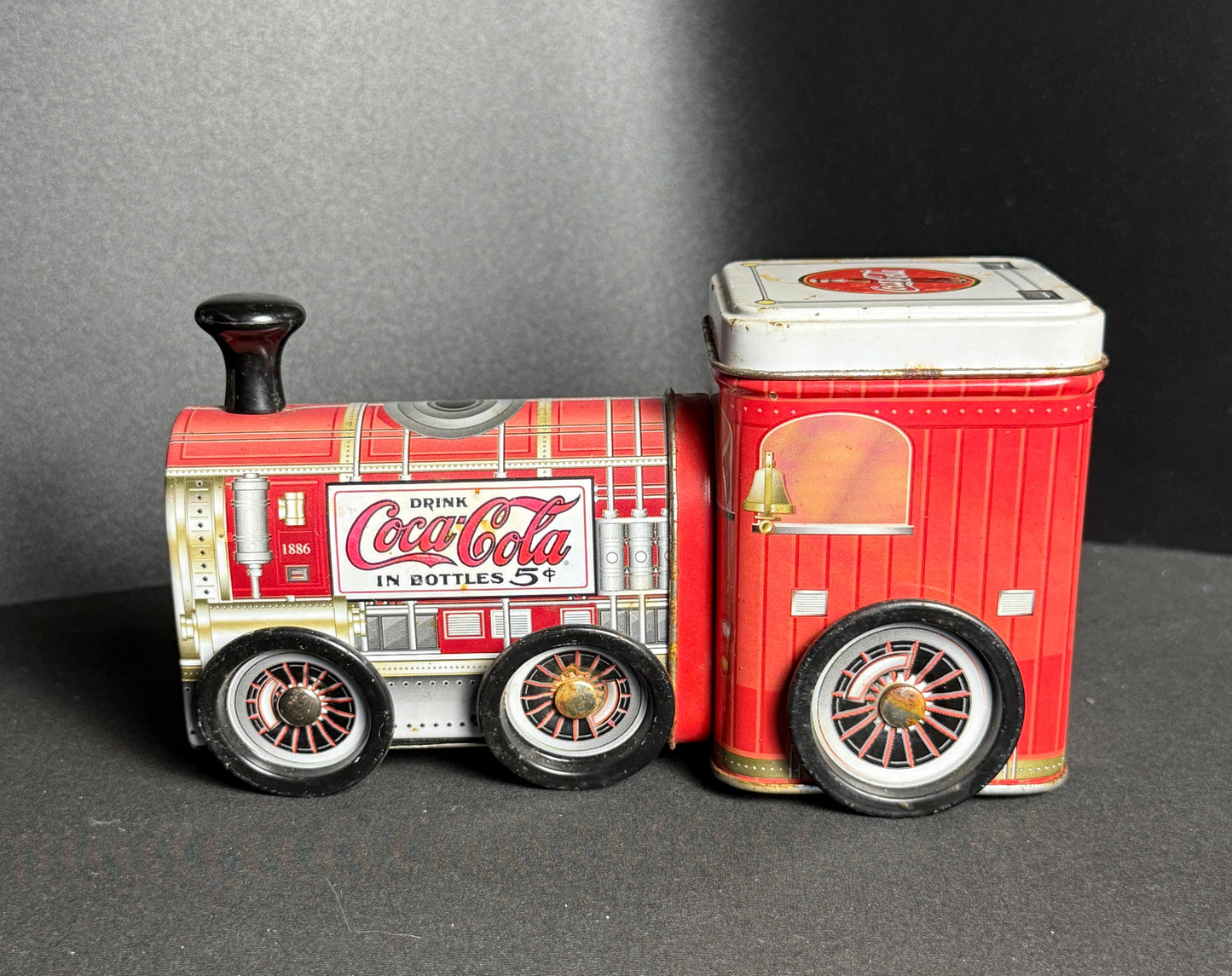 Vintage Coca Cola Tin Train