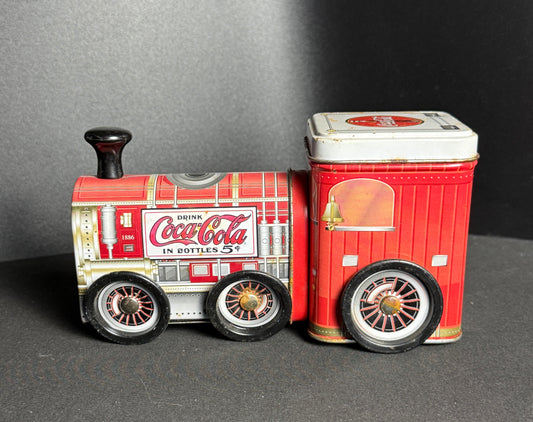 Vintage Coca Cola Tin Train