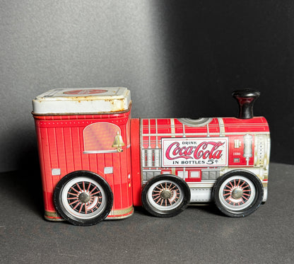 Vintage Coca Cola Tin Train