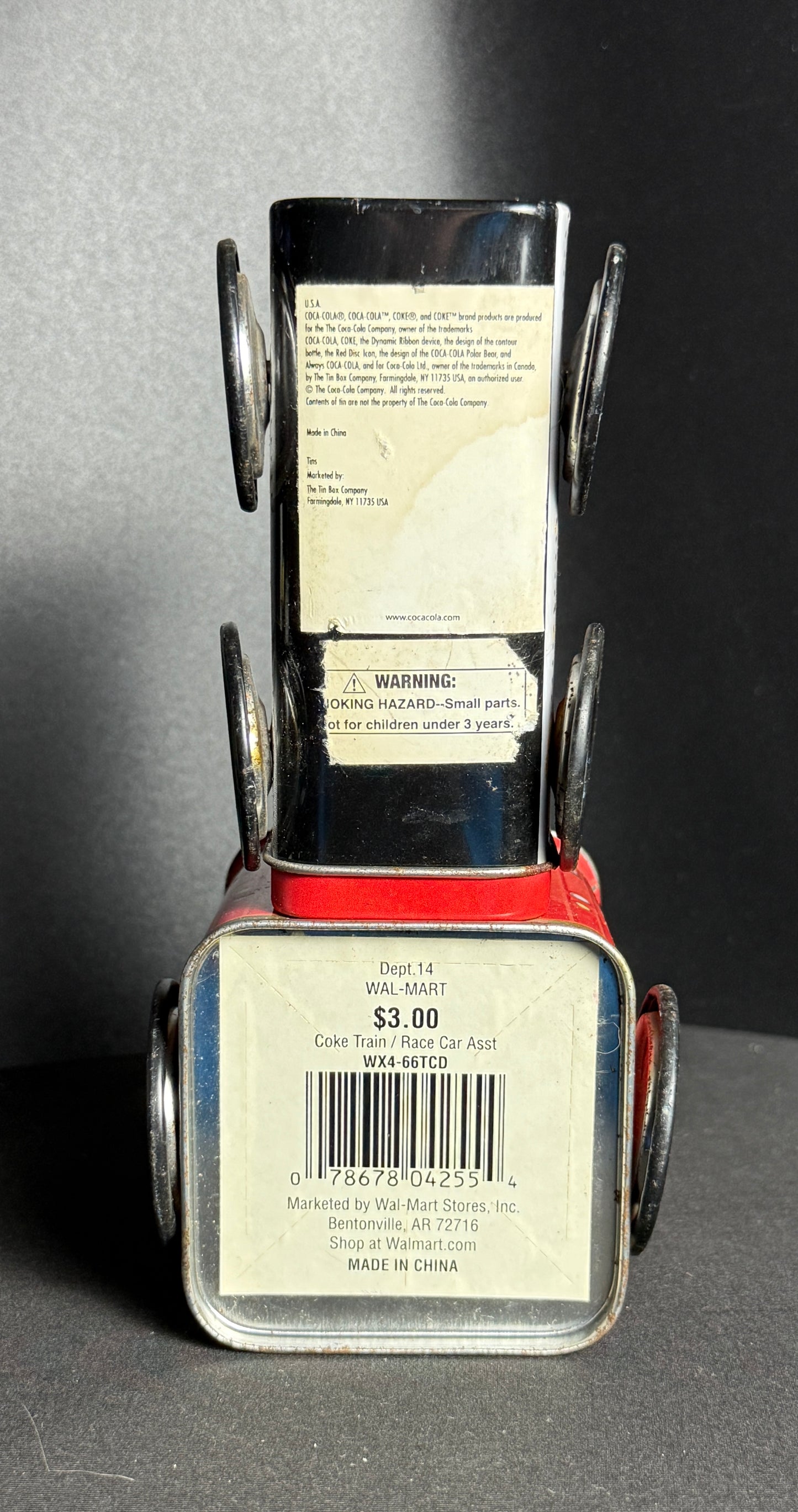 Vintage Coca Cola Tin Train