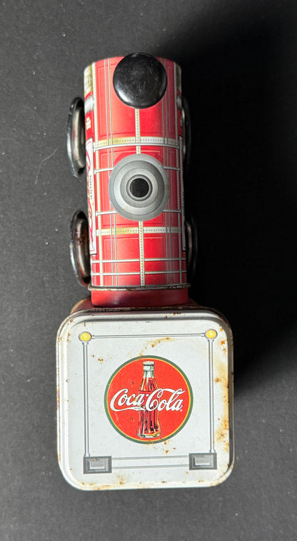 Vintage Coca Cola Tin Train