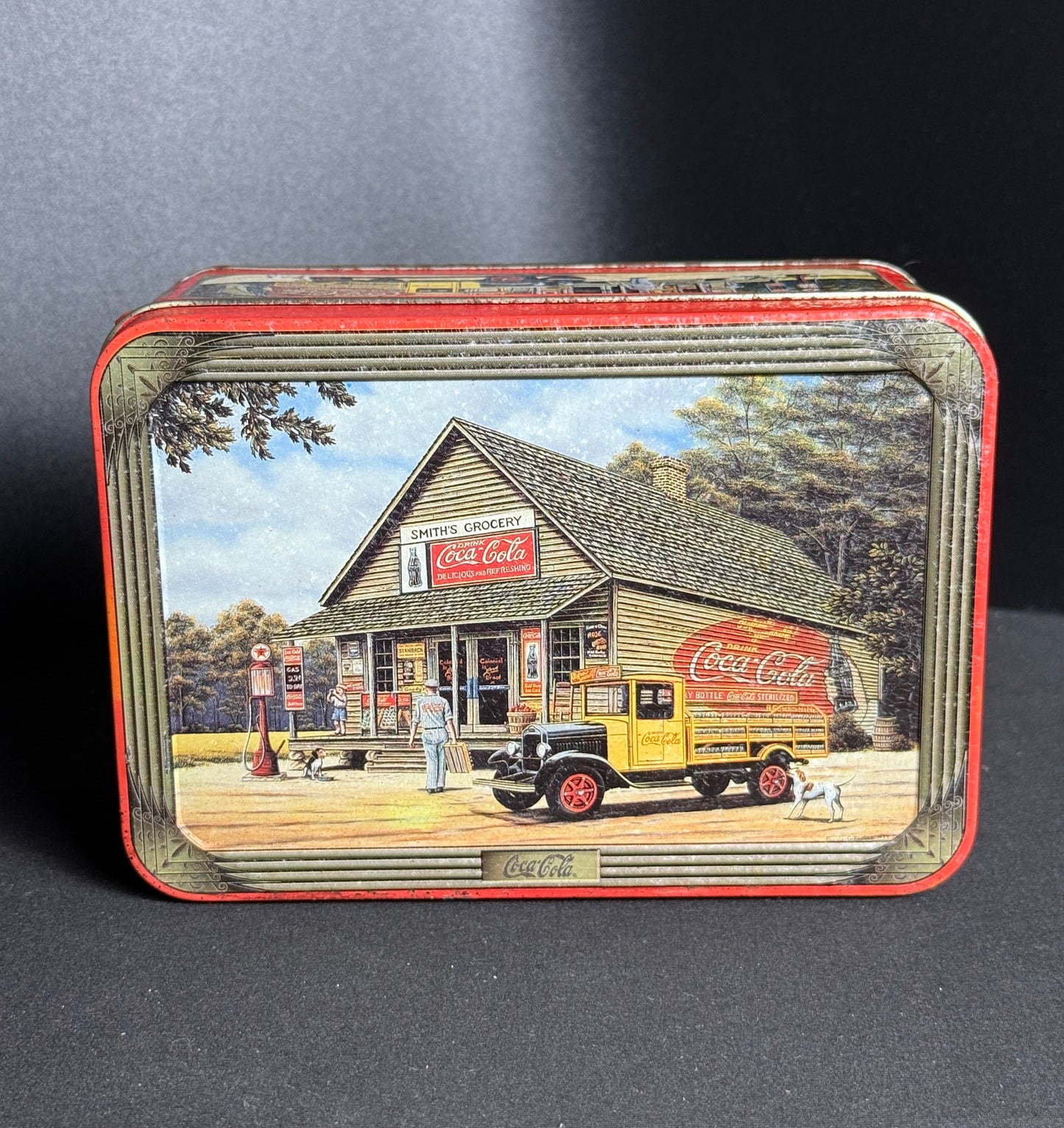 1997 Coca Cola Tin Smith’s Grocery Retro Decor 6.25”x 4.25”