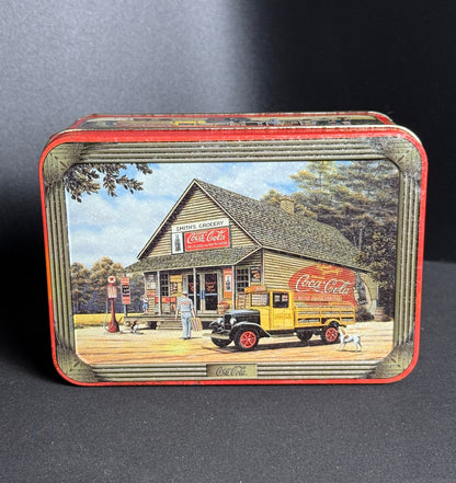 1997 Coca Cola Tin Smith’s Grocery Retro Decor 6.25”x 4.25”