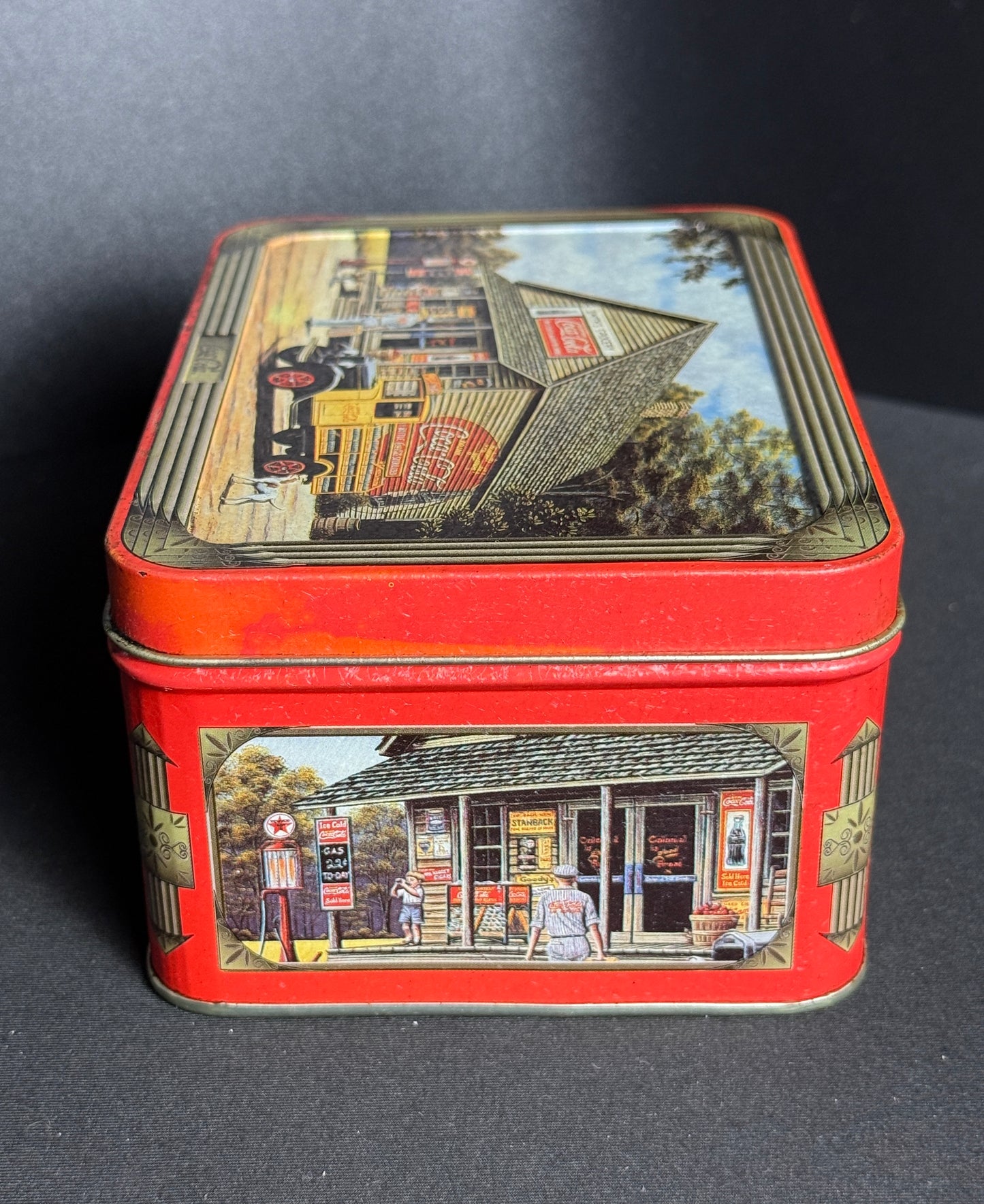 1997 Coca Cola Tin Smith’s Grocery Retro Decor 6.25”x 4.25”