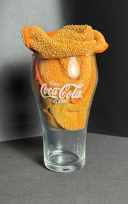 Vintage  Coca Cola Classic Bell Shaped Drinking Glass 20oz