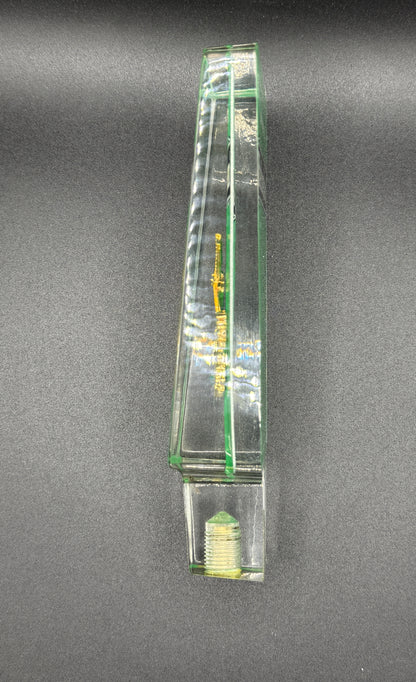 Vintage Green Heineken Imported Holland Lucite Acrylic 6 1/4” Draft Beer Tap Ha